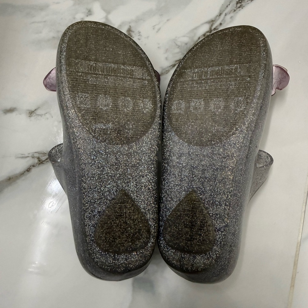 Mini Melissa Butterfly Maryjanes Toddler Size 10 - Picture 4 of 6